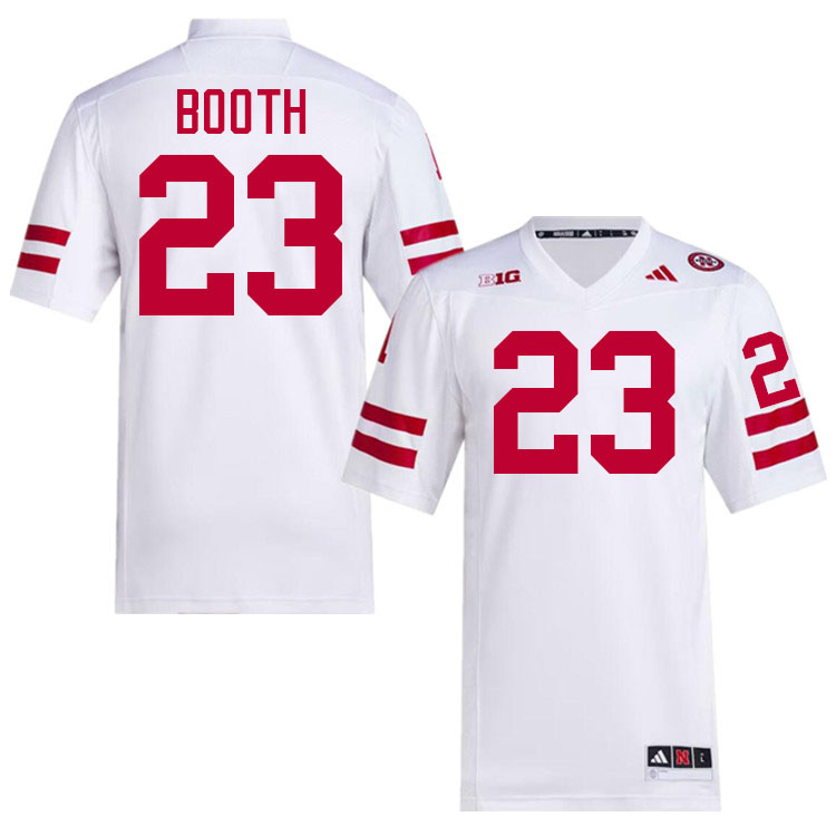 Conor Booth Nebraska Jersey,Nebraska Cornhuskers Football Uniforms,Jersey-White